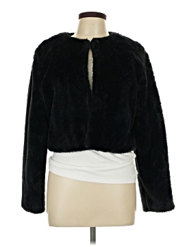 Planet Gold Faux Fur Jacket