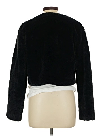 Planet Gold Faux Fur Jacket (view 2)