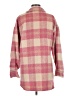 Unbranded 100% Polyester Plaid Pink Coat Size M - photo 2