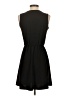 Shein Solid Black Casual Dress Size 4 - photo 2