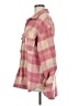 Unbranded 100% Polyester Plaid Pink Coat Size M - photo 5