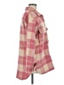 Unbranded 100% Polyester Plaid Pink Coat Size M - photo 4