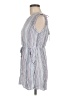 Bebop 100% Rayon Stripes White Casual Dress Size M - photo 5