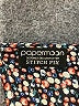 papermoon designed exclusively for Stitch Fix 100% Polyester Floral Blue Brown Short Sleeve Blouse Size XXL - photo 7