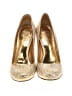 Tory Burch Graphic Gold Heels Size 6 - photo 2