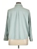 32 Degrees Solid Teal Long Sleeve Blouse Size XL - photo 2