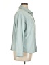 32 Degrees Solid Teal Long Sleeve Blouse Size XL - photo 4