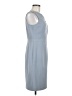 Anne Klein Solid Gray Cocktail Dress Size 6 - photo 4