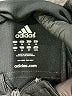 Adidas 100% Polyester Black Zip Up Hoodie Size M - photo 7