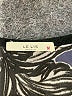Le Lis Floral Black 3/4 Sleeve Top Size L - photo 7