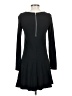 Express Solid Black Casual Dress Size S - photo 2