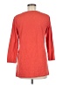 JM Collection 100% Cotton Orange 3/4 Sleeve Top Size M - photo 2