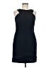 Casual Corner 100% Polyester Solid Black Cocktail Dress Size 8 - photo 1