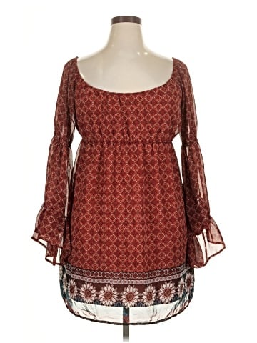 PaperDoll Long Sleeve Blouse (view 1)