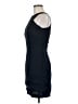 Casual Corner 100% Polyester Solid Black Cocktail Dress Size 8 - photo 5