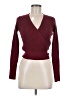 Fashion Burgundy Pullover Sweater Size M - photo 1