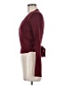Fashion Burgundy Pullover Sweater Size M - photo 5