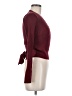 Fashion Burgundy Pullover Sweater Size M - photo 4