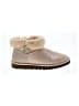 Ugg Australia 100% Leather Tan Yellow Ankle Boots Size 9 - photo 1