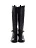 Tory Burch 100% Leather Black Boots Size 8 - photo 2