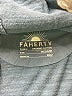 Faherty 100% Cotton Blue Pullover Hoodie Size M - photo 6