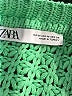 Zara Solid Green Pullover Sweater Size M - photo 6