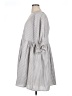 Fore Checkered-gingham Gray Casual Dress Size L - photo 5