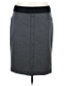 BCBGMAXAZRIA Solid Gray Casual Skirt Size M - photo 1