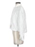 Zara White 3/4 Sleeve Button-Down Shirt Size S - photo 5