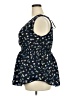 Zenobia 100% Polyester Blue Sleeveless Blouse Size 3X - photo 5