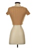 Forever 21 Tan Short Sleeve Henley Size S - photo 2