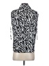 Pleione Animal Print Black Sleeveless Blouse Size S - photo 2