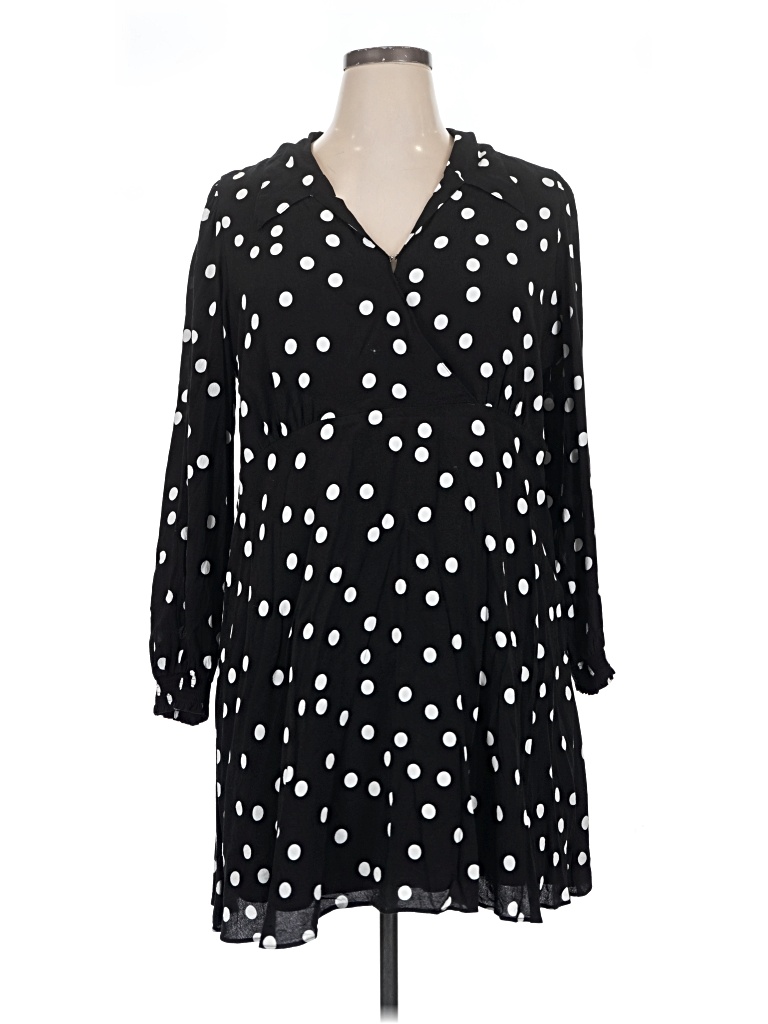 Pre-owned On 34th Casual Dress In Black