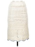 Aaron & Amber 100% Polyester Ivory Casual Skirt Size S - photo 1
