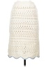 Aaron & Amber 100% Polyester Ivory Casual Skirt Size S - photo 2