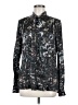 ALLSAINTS Print Black Long Sleeve Blouse Size 6 - photo 1