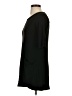 Popana Solid Black Casual Dress Size S - photo 5