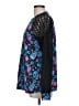 HOTOUCH Blue Long Sleeve Blouse Size L - photo 5