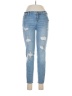 SNEAK PEEK Hearts Blue Jeans Size 7 - photo 1
