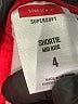 Express Solid Red Denim Shorts Size 4 - photo 4