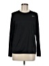 Nike 100% Polyester Black Long Sleeve T-Shirt Size M - photo 1