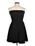 Express Solid Black Cocktail Dress Size M - photo 1