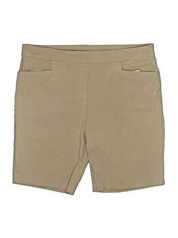 Time and Tru Khaki Shorts (view 1)