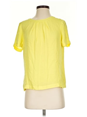 J.Crew Short Sleeve Silk Top (view 1)