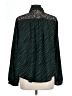 Torrid 100% Polyester Animal Print Green Long Sleeve Blouse Size Lg Plus (0) - photo 2