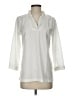Talbots White Ivory 3/4 Sleeve Blouse Size 2 - photo 1