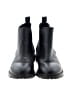 Steve Madden 100% Leather Black Ankle Boots Size 9 - photo 2