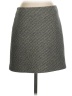 Theory Chevron-herringbone Gray Casual Skirt Size 2 - photo 1