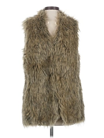 Banana Republic Faux Fur Vest (view 1)
