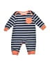 Amazon Essentials 100% Cotton Stripes Blue Long Sleeve Outfit Size 0-3 mo - photo 1
